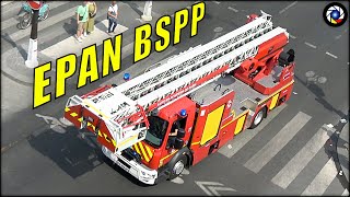 Paris EPAN BSPP  VSAV en Urgence [upl. by Aenehs240]