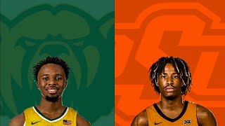 BAYLOR VS OKLAHOMA STATE MEN’S BASKETBALL FULL GAME HIGHLIGHTS [upl. by Domella]