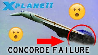 Surviving engine failure in Concorde  X Plane 11 [upl. by Vin]