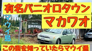 ［マウイ島］有名なカーボーイの町。田舎なのに上品な感じのお店だらけよ！ハワイ マウイ島 田舎暮らし [upl. by Aryc982]