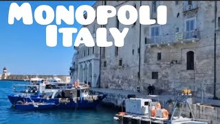 মনোপলি ইতালির সুন্দর পপুলার শহরbeautiful  popular town monopoli Italy seemon vloger Italy [upl. by Suedama279]