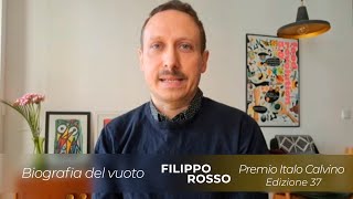 quotBiografia del vuotoquot di Filippo Rosso  intervista e lettura [upl. by Nadya]