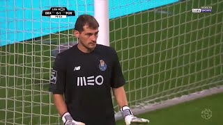 Iker Casillas Vs Sporting Braga Away 201718 [upl. by Natala355]