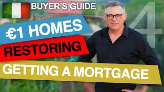 Should you buy a €1 house lawyers and get a mortgage in Italy  pt4 [upl. by Ashlie]