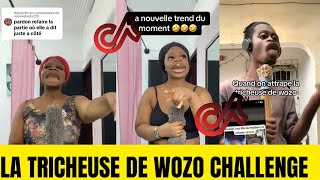 LA TRICHEUSE DE WOZO CHALLENGE TIKTOK 😂😂wozo [upl. by Niltak]