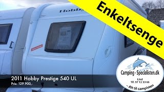 2011 Hobby Prestige 540 UL hos CampingSpecialisten [upl. by Burta]