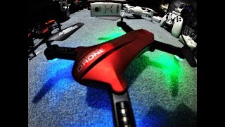 LISHITOYS L6060 Foldable Drone 1ST FLIGHT RC DRONE SETUP REVIEW [upl. by Etom]