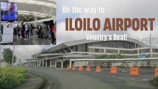 Way to Iloilo Airport  One of the Best Airport in the Philippines [upl. by Mohandis]