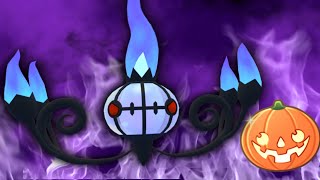 BURN IT ALL TRYING OUT NEW SHADOW CHANDELURE IN THE HALLOWEEN CUP  Pokemon GO Battle League [upl. by Araminta827]