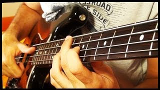 Crazy Fast Slap Bass solo [upl. by Ecniuq734]