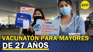 Nueva jornada de ‘Vacunatón’ para personas a partir de los 27 años [upl. by Aneehsat343]