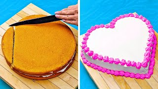 FORMAS FÁCILES DE DECORAR PASTELES COMO UN PROFESIONAL  DULCES CONSEJOS PARA TODA LA FAMILIA [upl. by Philbert]