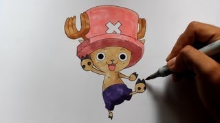 Wie zeichnet man Tony Chopper One Piece zeichen tutorial [upl. by Philo556]