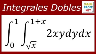 INTEGRALES DOBLES  Ejercicio 1 [upl. by Leber727]