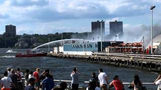 Pier fire at W57th part 2 of 2 Sept 4 2010 [upl. by Betsey440]