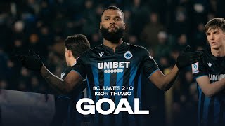 CLUB BRUGGE  KVC WESTERLO  20 THIAGO  20232024 [upl. by Allesig]