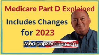 Medicare Explained  Part D 2023 [upl. by Acinor]