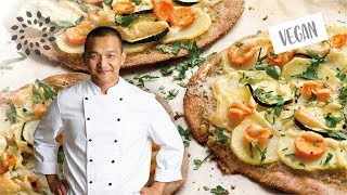 Flammkuchen Rezept  Vegan [upl. by Klos]