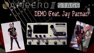 Ampero II Stage Demo Feat Jay Parmar [upl. by Ticknor]