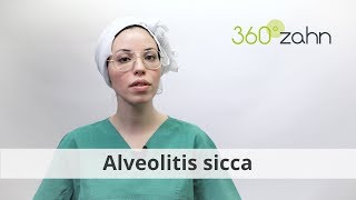 Alveolitis sicca  Was bedeutet das  DentalLexikon  360°zahn [upl. by Rogerg]