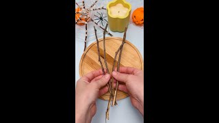 DIY Spider Web 🕷️🕸️ Easy Halloween Crafts for Kids [upl. by Rammus]