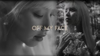 chaeyoung — ❝ off my face ❞ melody project  traducido al español y lyrics [upl. by Ocirederf]