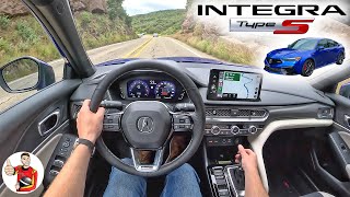 The 2024 Acura Integra Type S is a Grown Up Civic Type R POV First Drive [upl. by Othe]