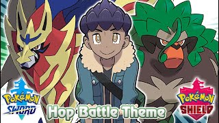 Pokémon Sword amp Shield  Hop Final Battle Music HQ [upl. by Anilesor]