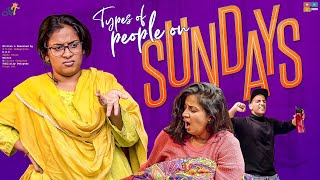 Types Of People On Sundays  Mahathalli  Tamada Media [upl. by Narut]