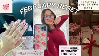 FEBRUARY RESET self care amp healthy habits💌 [upl. by Froma]