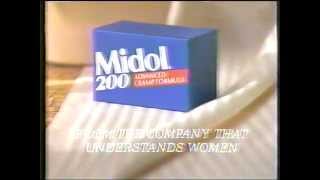 Midol 1988 commercial [upl. by Sulakcin]