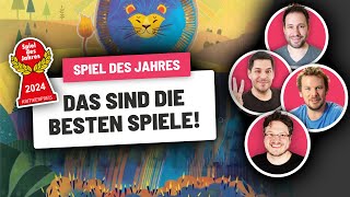 Unsere Empfehlungen zum Spiel des Jahres 2024 [upl. by Aivad]