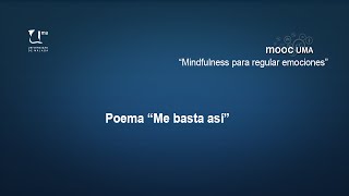 MOOC UMA Mindfulness Módulo 1 Vídeo 6 [upl. by Fortier]