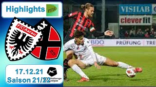 Highlights FC Aarau vs Neuchatel Xamax FCS 171221 [upl. by Anivol]