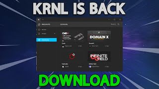 How to download and install KRNL UPDATED  Roblox Exploiting Guide [upl. by Sukul]