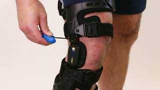 Osteoarthritis Unloader Knee Brace Fitting Video by Brace Direct [upl. by Geaghan685]