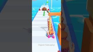 Bakery stack rajeshgameplay trending games gaming viral shorts [upl. by Dnarb]