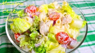 How to prepare Macaroni Chicken Salad  Pasta Salad Recipe  Healthy amp Tasty [upl. by Narret]