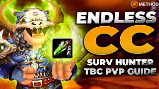 THE KING OF CONTROL  Classic Burning Crusade TBC Survival Hunter PVP Guide [upl. by Holna]