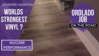 NUCORE PERFORMANCE VINYL FLOORING 7 STEPS TO STESS FREE INSTALLATION how to install vinyl beginners [upl. by Airamasor925]