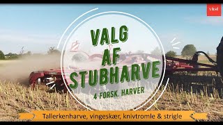 Valg af stubharve  Test af 4 forskellige harver [upl. by Branch]