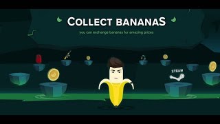 Bananatic Tutorial  Free Steam Amazon and Paysafe vouchers and Giveaway [upl. by Virge]