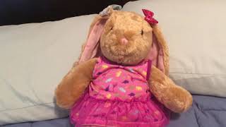 My new Build A Bear Pawlette the bunny [upl. by Henleigh]