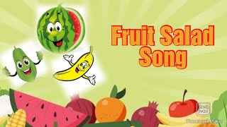 Fruit Salad Song for kids  Watermelon Song  Boo TV [upl. by Ennovihs393]