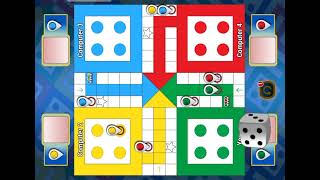 Ludo game in 4 players  Ludo King 4 players Ludo gameplay Jahangir gaming part 84 [upl. by Zailer]