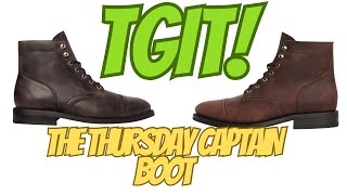 Budget Heritage Boots Thursdays Captain Boots A Closer Look [upl. by Duarte]