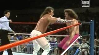 Ravishing Rick Rude Vs Brutus The Barber Beefcake 1989 [upl. by Accebar785]