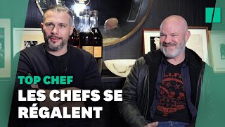 Dans quotTop Chefquot que mangent Stéphane Rotenberg et les chefs sur les tournages [upl. by Ecertap341]