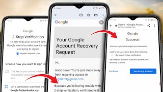 NEW How to Recover Gmail Account without 2 Step Verification 2024  Google Account Recovery 2024 [upl. by Arua]