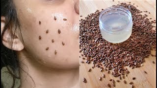 Do this 10 mins Every Morning amp look 18 years old Skin Tightening Face Mask Anti Aging Flaxseed Gel [upl. by Seessel]